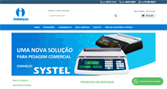 Desktop Screenshot of ibalancas.com.br